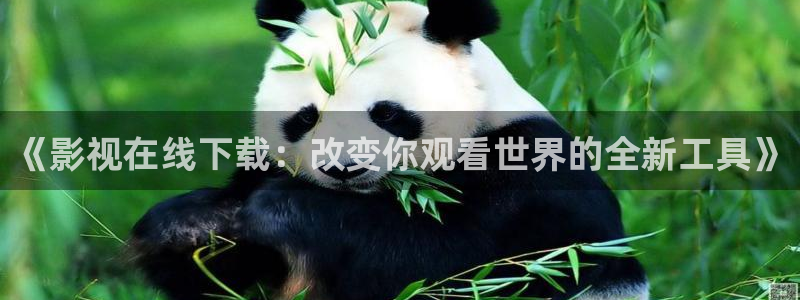 依依影院88av：《影视在线下载：改变你观看世界的全新工具》