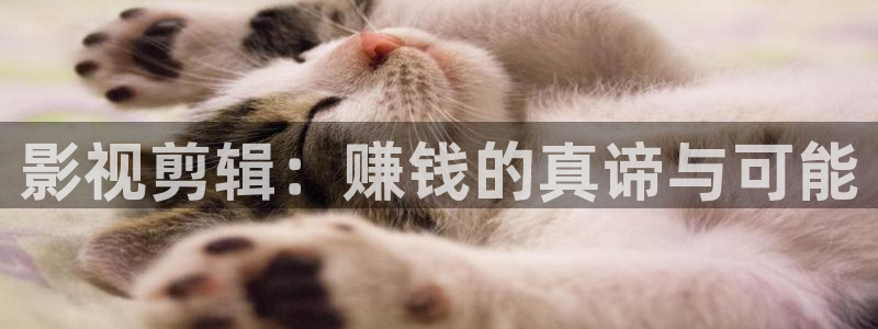 依依高清电影：影视剪辑：赚钱的真谛与可能